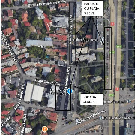 Lovely 2 In The Center Of The Daire Bükreş